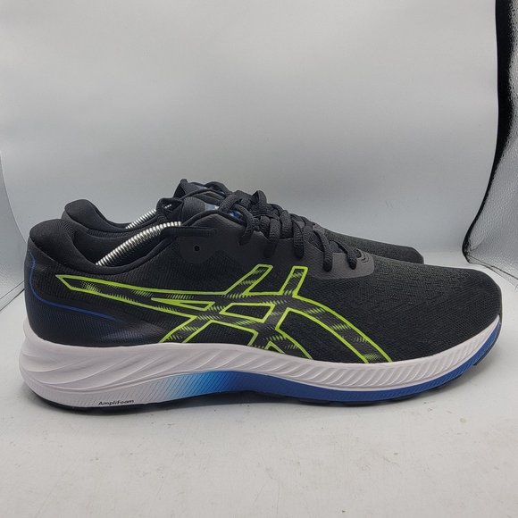 Asics Gel Excite 9 Mens Size 12 Black Hazard Green Athletic Shoes 1011B338 main image 5